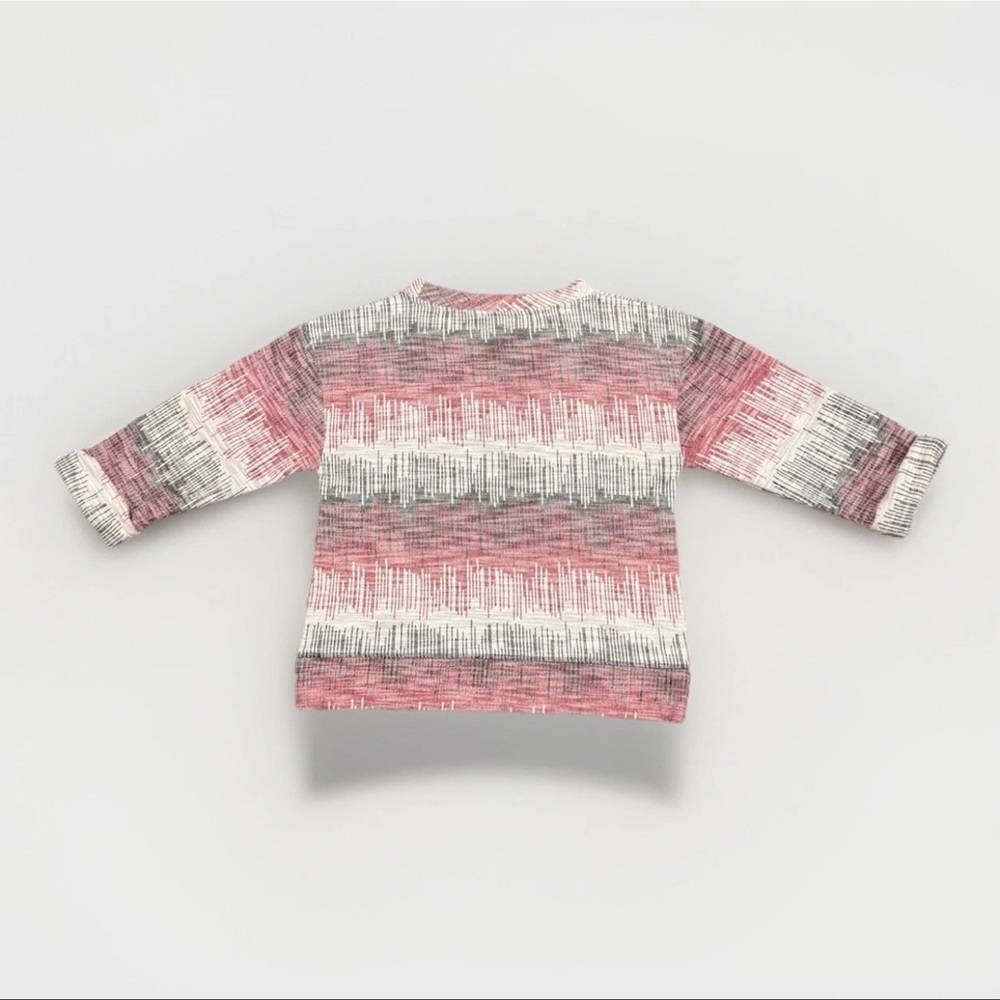 Anthropologie Indie Southwestern Sweatshirt Top Womens Small Pockets Casual Boho